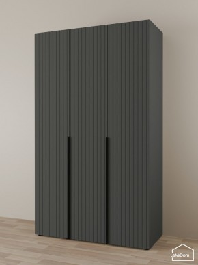 Шкаф Linnea MHR-3-1 2050х1200х510 (Графит-М 11.1.25) в Лабытнанги - labytnangi.mebel24.online | фото