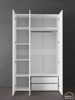 Шкаф Linnea MHR-3PO-2 2050х1200х510 (Белый-М 11.1.1) в Лабытнанги - labytnangi.mebel24.online | фото 6