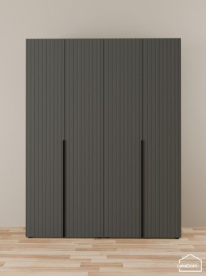Шкаф Linnea MHR-4-2 2050х1600х510 (Графит-М 11.1.25) в Лабытнанги - labytnangi.mebel24.online | фото