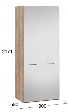 Шкаф платяной Глосс СМ-319.07.212 в Лабытнанги - labytnangi.mebel24.online | фото 3