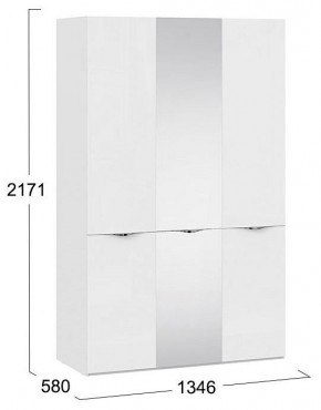 Шкаф платяной Глосс СМ-319.07.432 в Лабытнанги - labytnangi.mebel24.online | фото 4