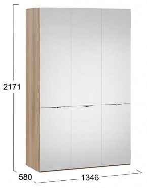 Шкаф платяной Глосс СМ-319.07.433 в Лабытнанги - labytnangi.mebel24.online | фото 4