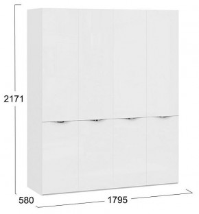 Шкаф платяной Глосс СМ-319.07.441 в Лабытнанги - labytnangi.mebel24.online | фото 3