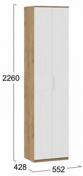 Шкаф платяной Хилтон Исп. 2 в Лабытнанги - labytnangi.mebel24.online | фото 7