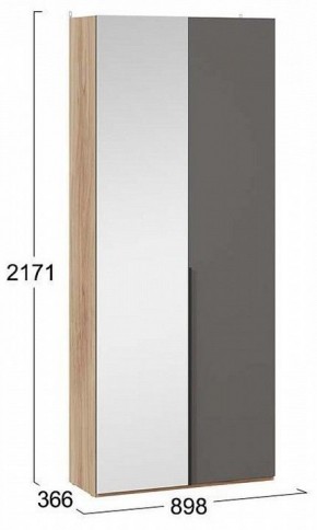 Шкаф платяной Порто СМ-393.07.225 в Лабытнанги - labytnangi.mebel24.online | фото 3