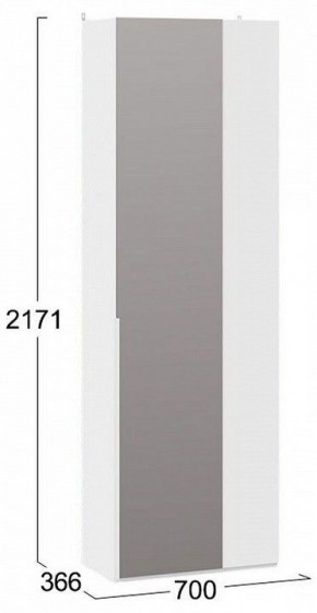 Шкаф платяной Порто СМ-393.07.232 в Лабытнанги - labytnangi.mebel24.online | фото 4
