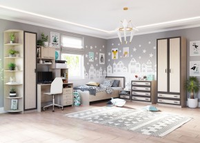 НАОМИ Шкаф 2-х створчатый с 2 ящиками в Лабытнанги - labytnangi.mebel24.online | фото 2