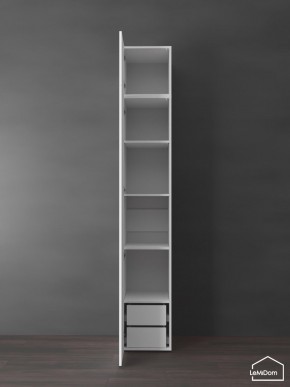 Шкаф с антресолью Linnea MHR-1POA-4 2450х400х510 (Белый-М 11.1.2) в Лабытнанги - labytnangi.mebel24.online | фото 6