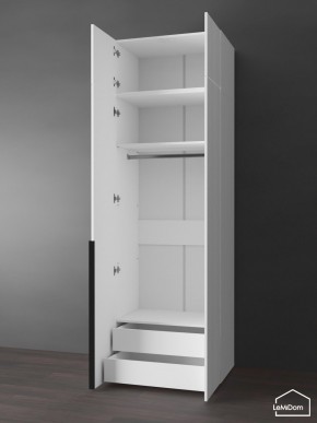 Шкаф с антресолью Linnea MHR-2A-3 2450х800х510 (Белый-М 11.1.1) в Лабытнанги - labytnangi.mebel24.online | фото 5
