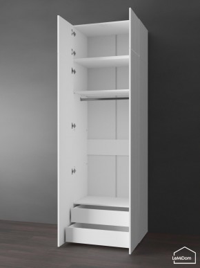 Шкаф с антресолью Linnea MHR-2POA-3 2450х800х510 (Белый-М 11.1.1) в Лабытнанги - labytnangi.mebel24.online | фото 6