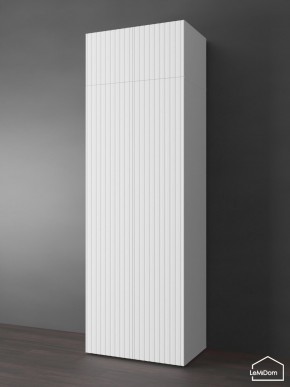 Шкаф с антресолью Linnea MHR-2POA-3 2450х800х510 (Белый-М 11.1.2) в Лабытнанги - labytnangi.mebel24.online | фото 1