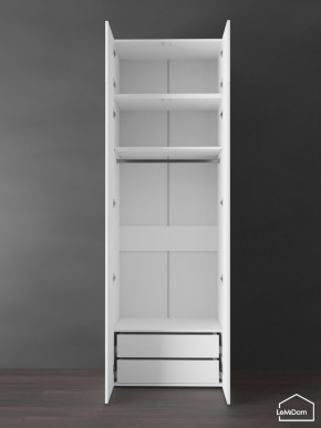 Шкаф с антресолью Linnea MHR-2POA-3 2450х800х510 (Белый-М 11.1.2) в Лабытнанги - labytnangi.mebel24.online | фото 5