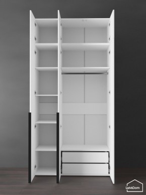 Шкаф с антресолью Linnea MHR-3A-2 2450х1200х510 (Белый-М 11.1.1) в Лабытнанги - labytnangi.mebel24.online | фото 6
