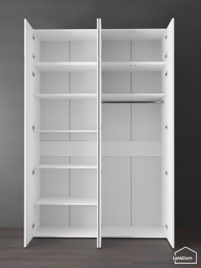 Шкаф с антресолью Linnea MHR-4POA-1 2450х1600х510 (Белый-М 11.1.2) в Лабытнанги - labytnangi.mebel24.online | фото 4