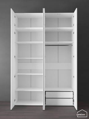 Шкаф с антресолью Linnea MHR-4POA-2 2450х1600х510 (Белый-М 11.1.1) в Лабытнанги - labytnangi.mebel24.online | фото 5