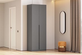 Шкаф ШК-5 + 2 полки (800) Графит серый в Лабытнанги - labytnangi.mebel24.online | фото 2