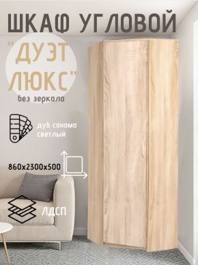 Шкаф угловой Дуэт Люкс без зеркала в Лабытнанги - labytnangi.mebel24.online | фото 5