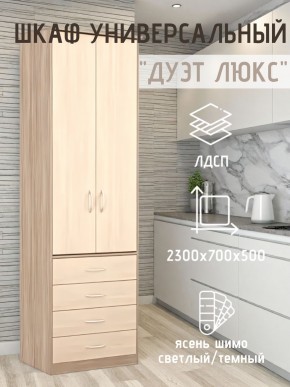 Шкаф универсальный Дуэт Люкс в Лабытнанги - labytnangi.mebel24.online | фото 5