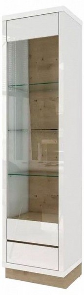 Шкаф-витрина Балтимор 414.03 в Лабытнанги - labytnangi.mebel24.online | фото