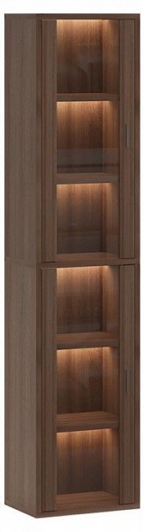 Шкаф-витрина Домино СУ(ш1в2)+2ФС в Лабытнанги - labytnangi.mebel24.online | фото