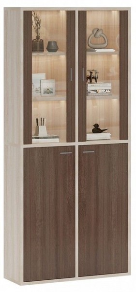 Шкаф-витрина Домино СУ(ш2в2)+2ФС+2ФГ в Лабытнанги - labytnangi.mebel24.online | фото 2