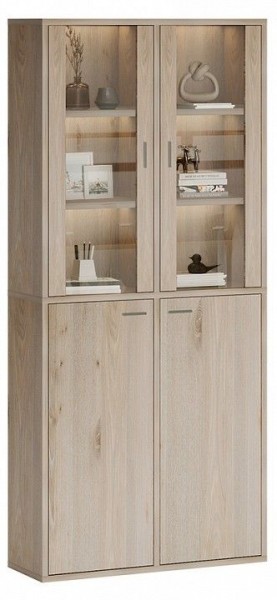 Шкаф-витрина Домино СУ(ш2в2)+2ФС+2ФГ в Лабытнанги - labytnangi.mebel24.online | фото 2