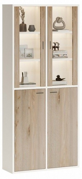 Шкаф-витрина Домино СУ(ш2в2)+2ФС+2ФГ в Лабытнанги - labytnangi.mebel24.online | фото 3
