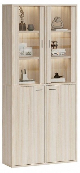 Шкаф-витрина Домино СУ(ш2в2)+2ФС+2ФГ в Лабытнанги - labytnangi.mebel24.online | фото 2