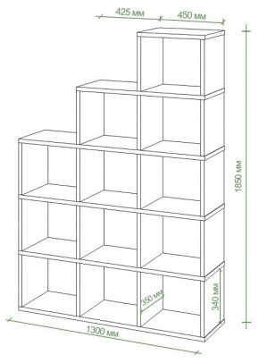 Стеллаж Бартоло СЛД 5 в Лабытнанги - labytnangi.mebel24.online | фото 2