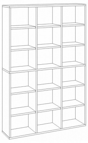 Стеллаж Домино СУ(ш3в2) в Лабытнанги - labytnangi.mebel24.online | фото 2