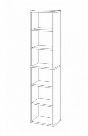 Стеллаж-колонка Домино СУ(ш1в2) в Лабытнанги - labytnangi.mebel24.online | фото 3