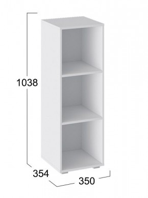 Стеллаж модульный «Литл» Тип 3 в Лабытнанги - labytnangi.mebel24.online | фото 2
