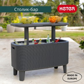 Стол Беви Бар (Bevy Bar Large Cool Bar), коричневый в Лабытнанги - labytnangi.mebel24.online | фото 1
