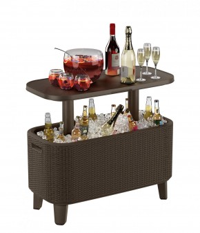 Стол Беви Бар (Bevy Bar Large Cool Bar), коричневый в Лабытнанги - labytnangi.mebel24.online | фото 3