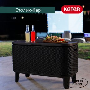 Стол Беви Бар (Bevy Bar Large Cool Bar), коричневый в Лабытнанги - labytnangi.mebel24.online | фото 4