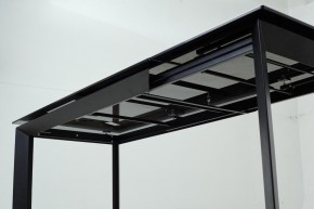 Стол CREMONA 180 KL-99 Белый мрамор матовый, итальянская керамика / черный каркас, ®DISAUR в Лабытнанги - labytnangi.mebel24.online | фото 13