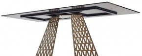 Стол ENNA 220 KL-188 Контрастный мрамор матовый, итальянская керамика/ каркас цвета шампань, ®DISAUR в Лабытнанги - labytnangi.mebel24.online | фото 12