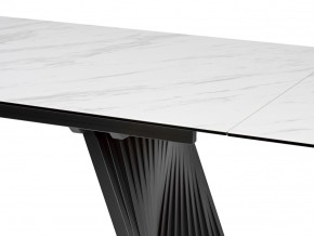 Стол IVAR 200 MARBLES KL-99 Белый мрамор, итальянская керамика, ®DISAUR в Лабытнанги - labytnangi.mebel24.online | фото 3