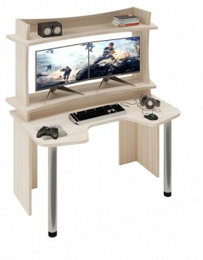Стол компьютерный Домино Lite СКЛ-Игр140+НКИЛ140ВЛ в Лабытнанги - labytnangi.mebel24.online | фото 2