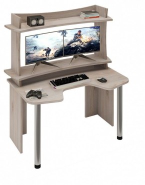 Стол компьютерный Домино Lite СКЛ-Игр140+НКИЛ140ВЛ в Лабытнанги - labytnangi.mebel24.online | фото 2