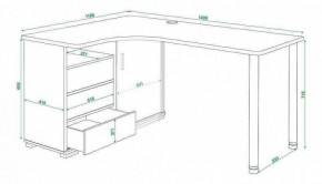 Стол письменный Домино СР-145СМ в Лабытнанги - labytnangi.mebel24.online | фото 5