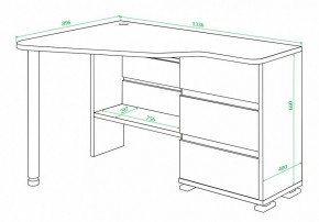 Стол письменный Домино СР-322С в Лабытнанги - labytnangi.mebel24.online | фото 2