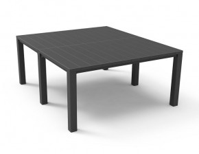 Стол раскладной Джули (Julie Double table 2 configurations) Графит в Лабытнанги - labytnangi.mebel24.online | фото 3