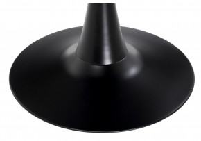 Стол стеклянный Tulip 90x74 black glass в Лабытнанги - labytnangi.mebel24.online | фото 3