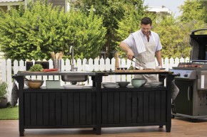 Столик для барбекю 415 Л (Unity Chef 415 L) графит в Лабытнанги - labytnangi.mebel24.online | фото 4