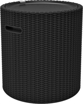 Столик-холодильник Кул-Стул (Cool stool) графит в Лабытнанги - labytnangi.mebel24.online | фото 2
