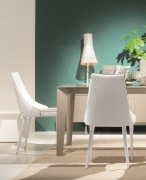 Стул CLARA 40.11 (TR505 white with sand cordonet, экокожа) в Лабытнанги - labytnangi.mebel24.online | фото 3
