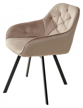 Стул GALE 360 град. поворот. BLUVEL-40 BEIGE, велюр/ черный каркас, М-City в Лабытнанги - labytnangi.mebel24.online | фото 5