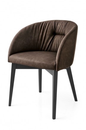 Стул ROSIE SOFT CB/1910, BCH P132 GRAPHITE/ VENICE S0G SOIL BROWN в Лабытнанги - labytnangi.mebel24.online | фото