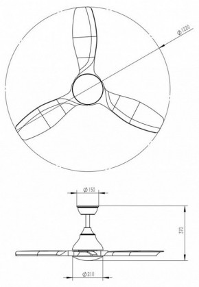 Светильник с вентилятором Sonex VIVA LED 7702/24L в Лабытнанги - labytnangi.mebel24.online | фото 5